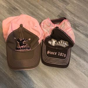 Pink ball cap